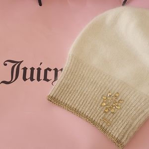 JUICY COUTURE angora rabbit hat